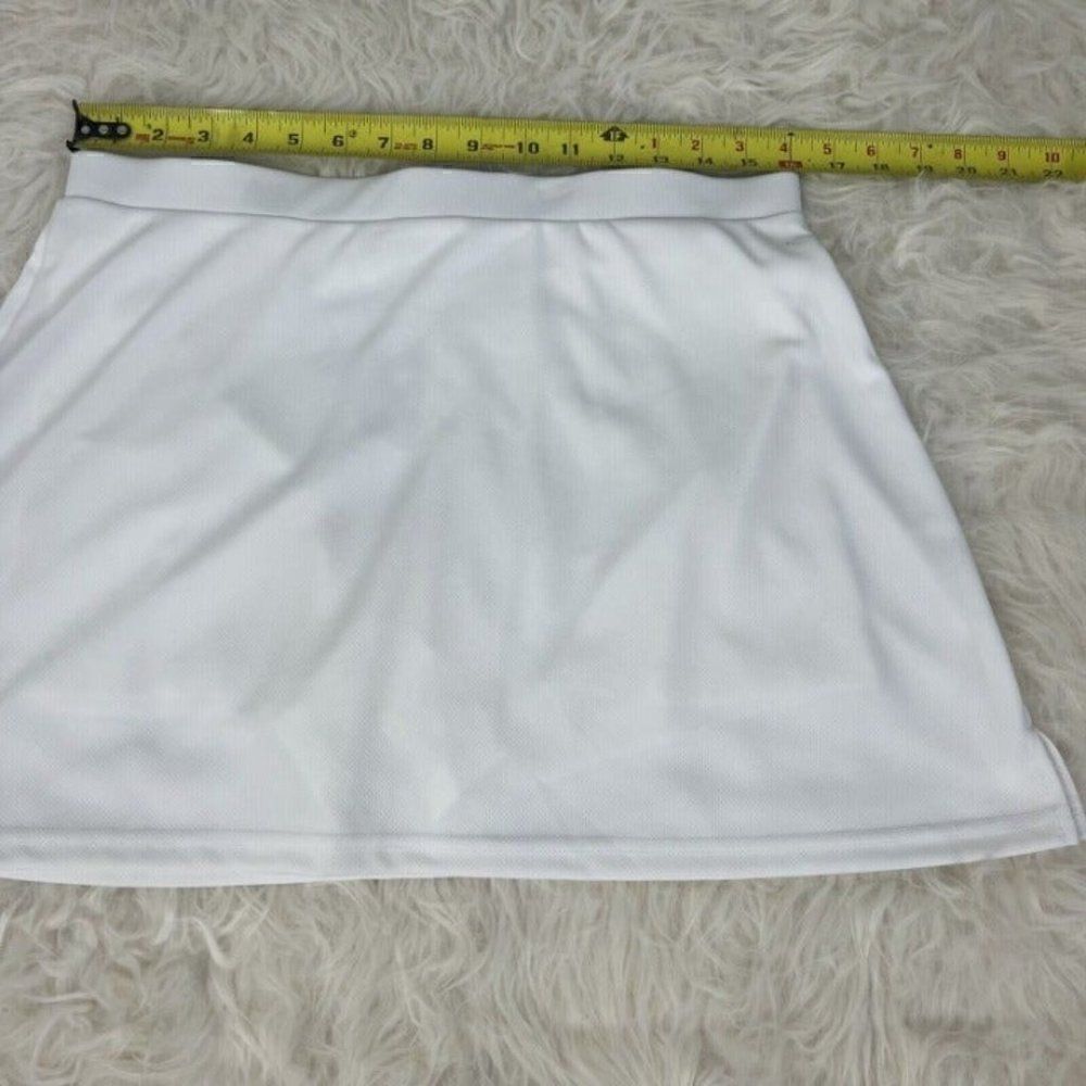NWT SPIRO Women's White Sport Fitness Golf Tennis Skirt Skort Large 16 XL - Picture 6 of 12